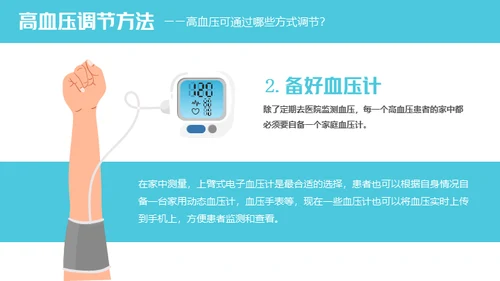 高血压健康知识讲座通用PPT模板