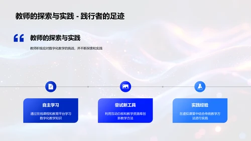 数字化教学实践