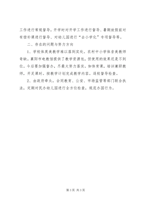 学校责任督学挂牌督导工作自查报告.docx