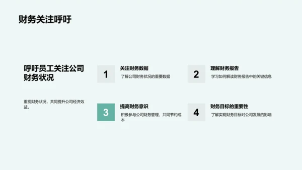 年度财务报告总结PPT模板