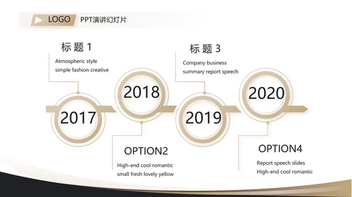 2021奢华尊贵年终工作总结述职报告PPT