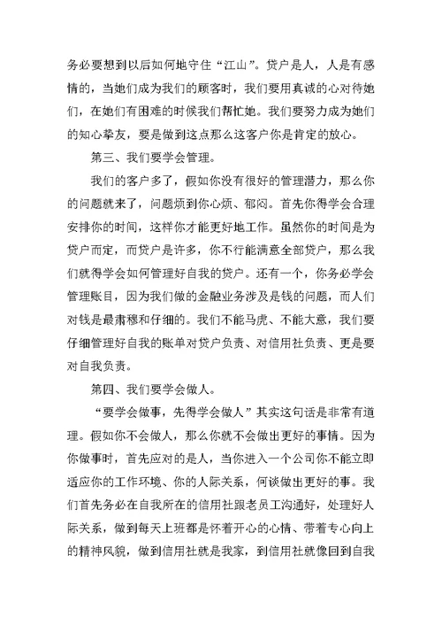 信贷员年终工作总结（10篇）