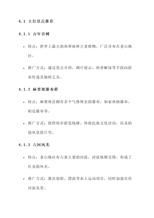 麻栗坡老山旅游营销策划案