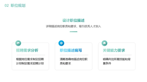 绿色商务风春季招聘之道PPT模板