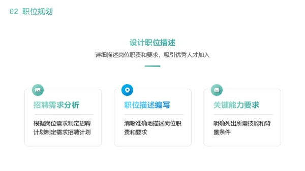 绿色商务风春季招聘之道PPT模板