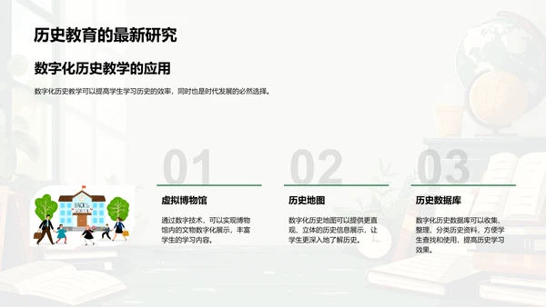 历史教育新实践PPT模板
