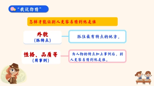 -统编版2024-2025学年语文三年级上册1.单元习作 猜猜他是谁（教学课件）