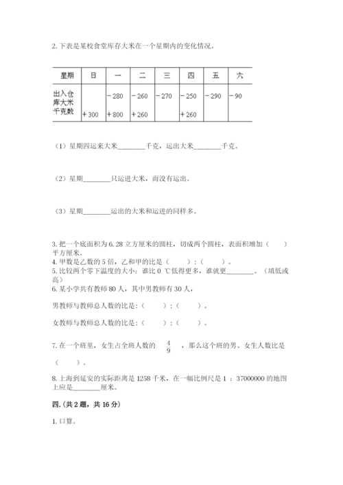 浙江省【小升初】2023年小升初数学试卷附答案【突破训练】.docx