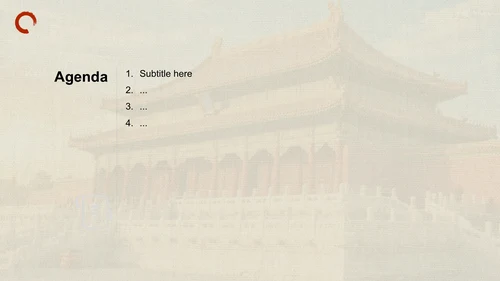 红色摄影风北京城市地标与历史文化探索PPT主题