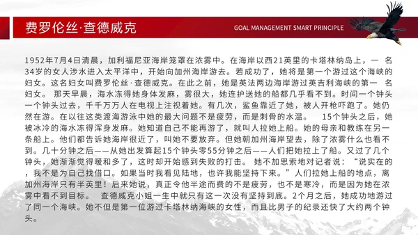 大气实用商务风目标计划管理SMART原则PPT模板