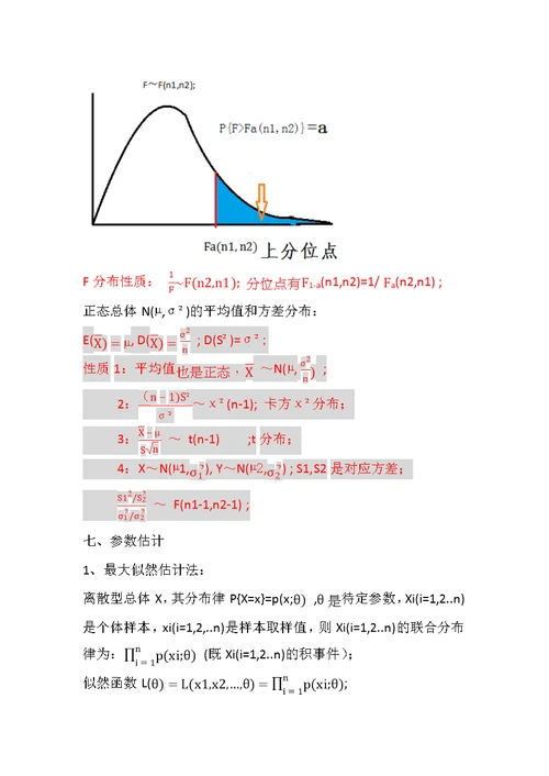 概率论及统计学的重要公式和解题思路