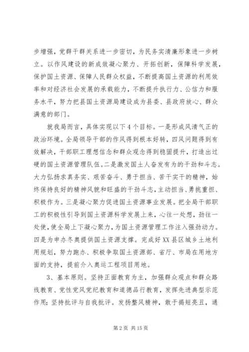 群众路线实施方案 (5).docx