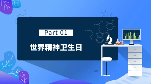 世界精神卫生日通用PPT课件模板