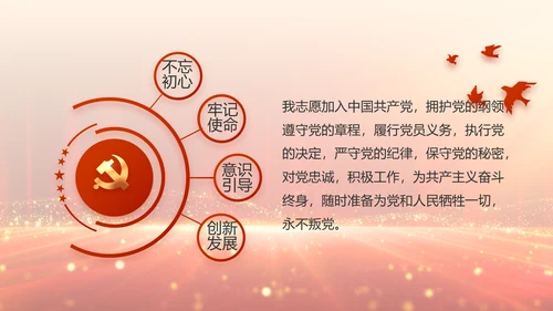 党支部党员大会工作总结汇报动态PPT