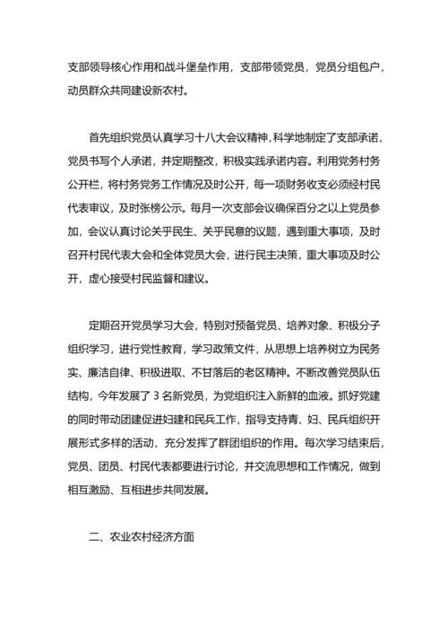 村支书2021半年工作总结.docx