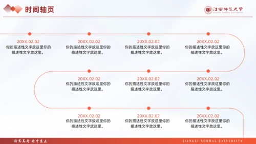 江西师范大学毕业课题论文答辩通用PPT模板
