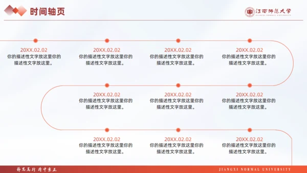 江西师范大学毕业课题论文答辩通用PPT模板