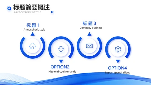 蓝色大气年终工作总结汇报动态PPT