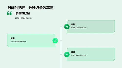 粽子制作艺术教育PPT模板