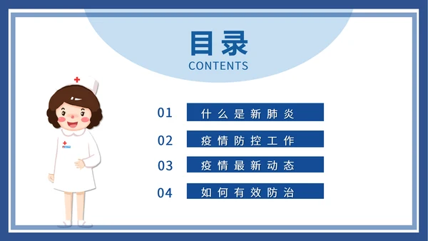医疗工作总结汇报PPT模板