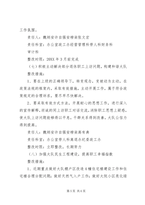 党的群众路线教育实践活动整改落实方案2.docx