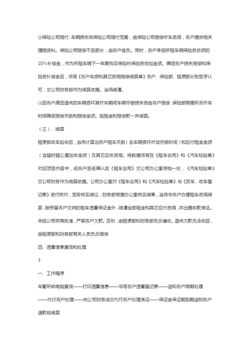 汽车租赁公司汽车租赁管理制度.docx