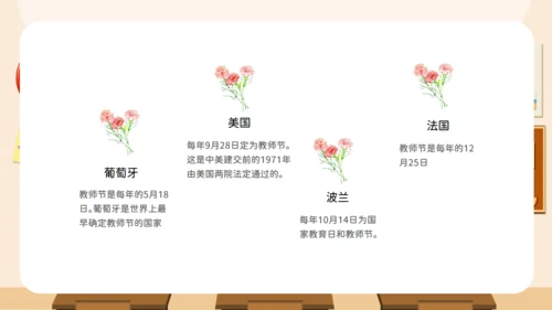 教师节快乐教室黑板校园风格通用PPT模板