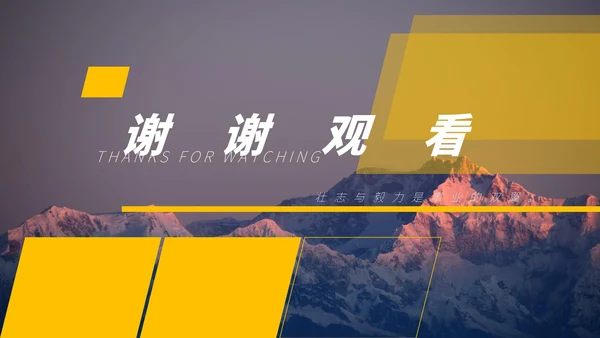 黄色画册风壮志与毅力总结汇报PPT模板