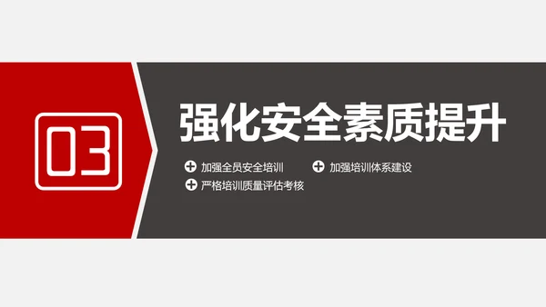 企业安全生产工作思路汇报总结PPT模板