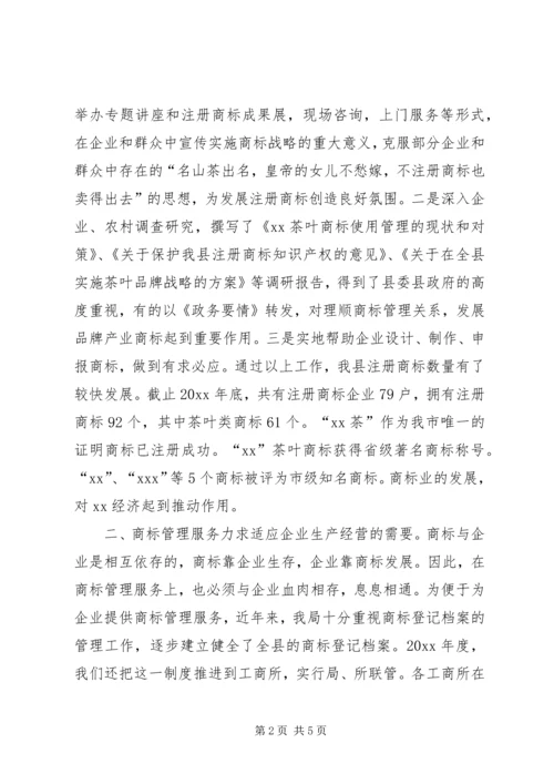 商标监管工作情况汇报 (6).docx