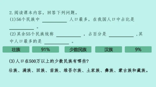 1.3 民族 （课件19张）-人教版八年级地理上册