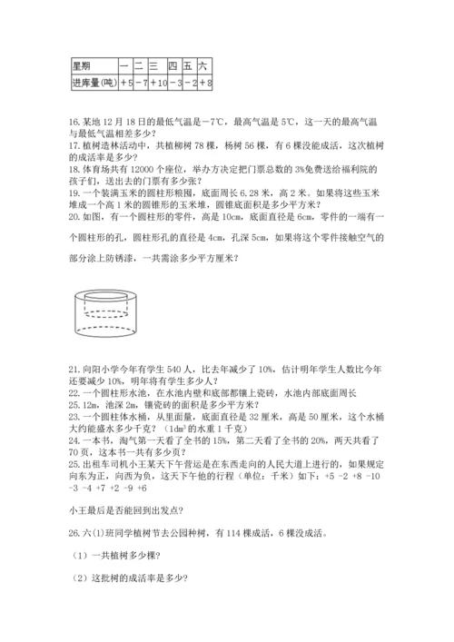 六年级小升初数学应用题50道带答案（a卷）.docx