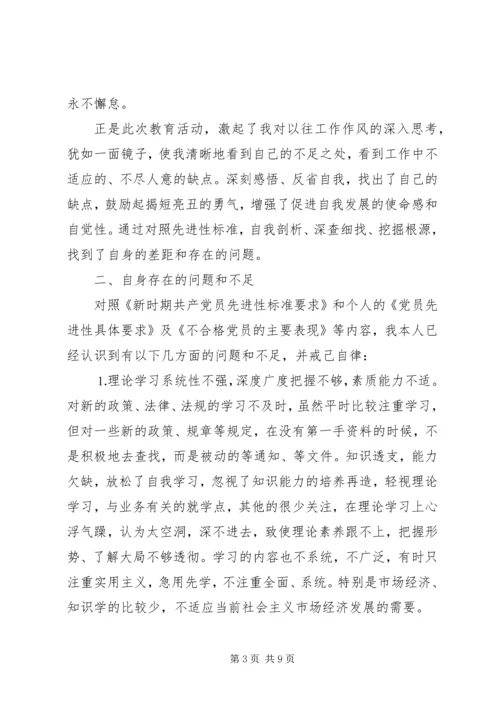 深刻剖析思想根源，全面提高自身素质党性分析 (4).docx