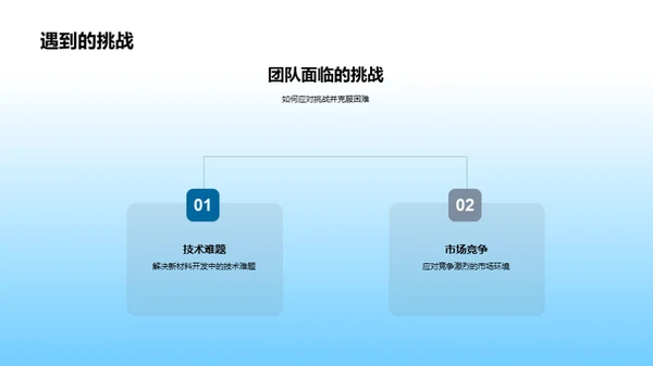 化学部门半年路标