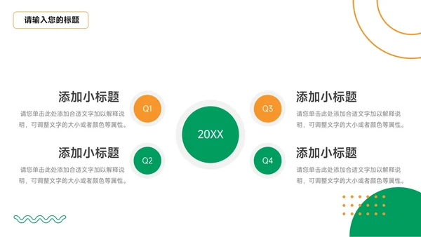 绿色三农绿橙市场营销策划PPT模板