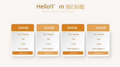 手绘面包年年终总结动态PPT