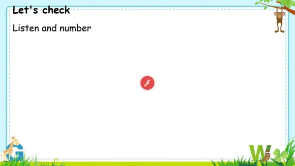Unit 4 We love animals Part C 
