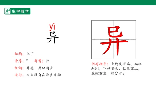 9 古诗三首 生字动画课件