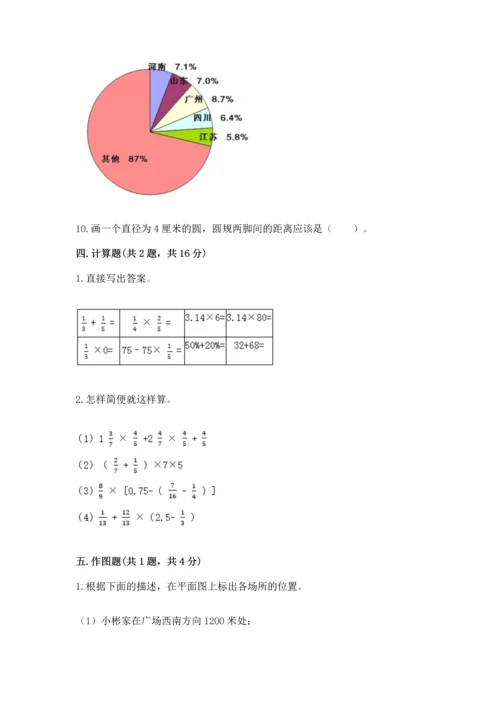 人教版六年级上册数学期末测试卷（典型题）word版.docx