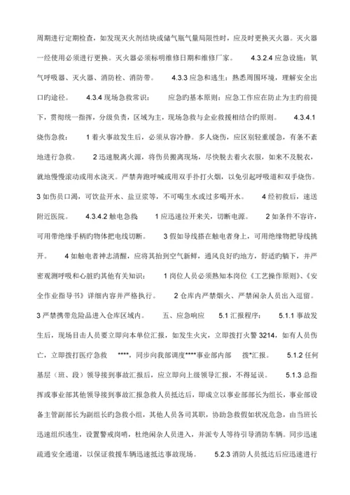 2023年库房潜在火灾应急预案.docx