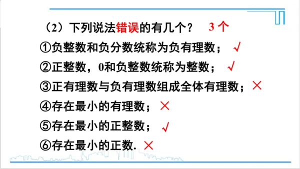 【高效备课】人教版七(上) 1.2 有理数 1.2.1 有理数 课件