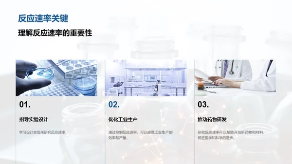 科技风生物医疗教学课件PPT模板
