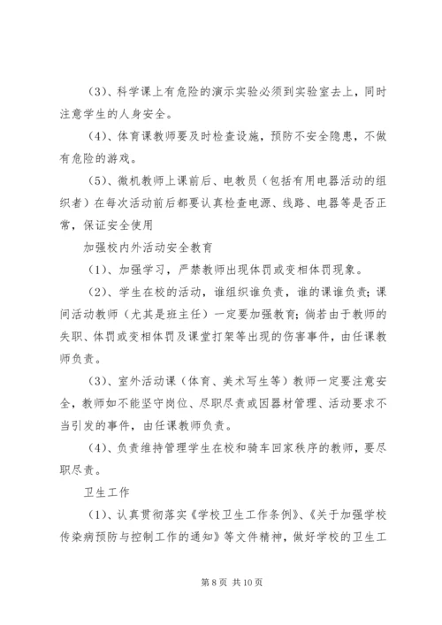 学校安全工作自查报告 (46).docx