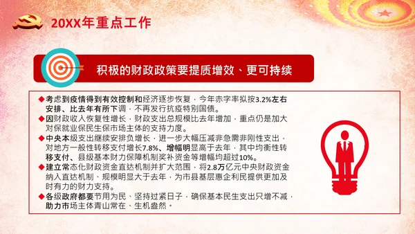 全国两会政府工作报告学习解读PPT