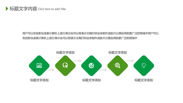 绿色环保世界卫生日健康活动宣传PPT模板