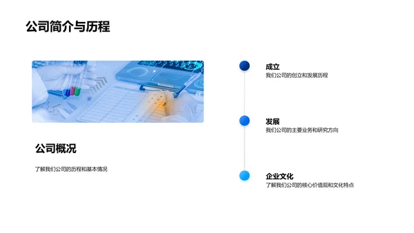 生物医疗项目培训PPT模板