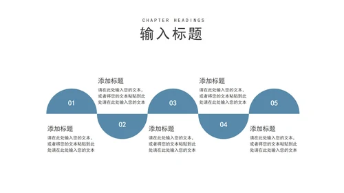 商务风蓝色渐变年终述职报告PPT模板