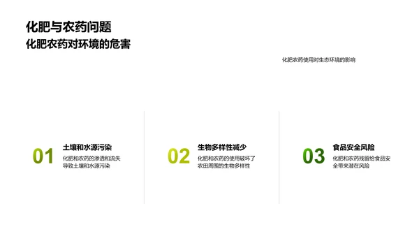 科技促农业可持续PPT模板