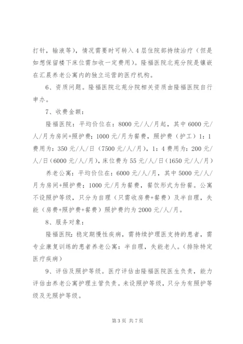 北京养老机构医养结合调研报告 (2).docx