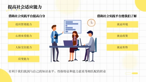 插画风格就业能力课件PPT就业指导